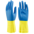 KSEIBI Double Color silicone rubber household gloves